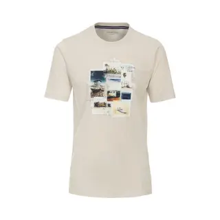 Casa Moda T-shirt Key West En Miami Collectie Beige - L
