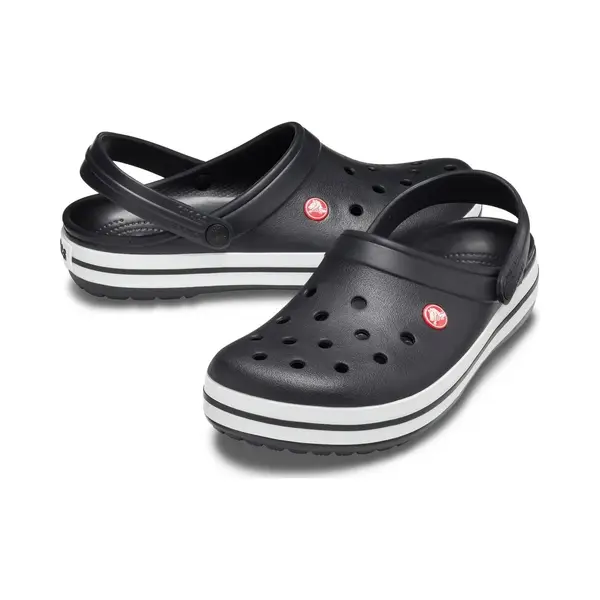 Crocs Crocband Schwarz/weiß/rot - 39-40 thumbnail