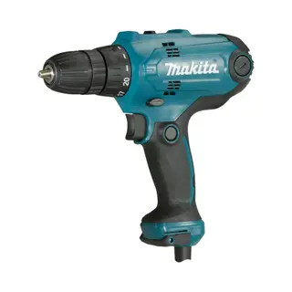 Makita DF0300 drill 1500 Rpm Keyless 1.2 kg Black, Blue