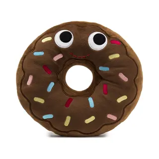 Kidrobot Yummy World Ben Chocolate Donut Knuffel - Zacht Pluche - 20 Cm