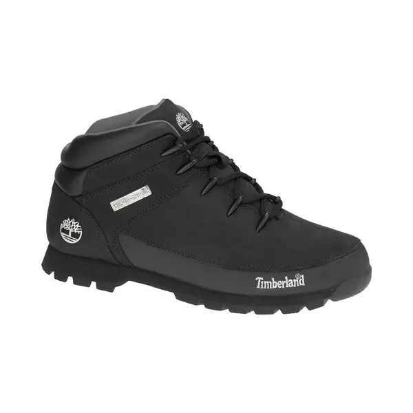 Timberland Für Herren. TB06361R0011 Lederstiefel Euro Sprint Schwarz (41.5), Wohnung, Schnürsenkel, Sportlich, Draußen, Nachhaltig thumbnail