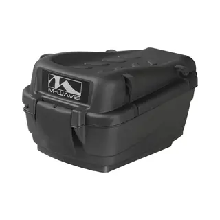 M-Wave Amsterdam Easy Box S-M Rear Bicycle top case 5 L Plastic Black