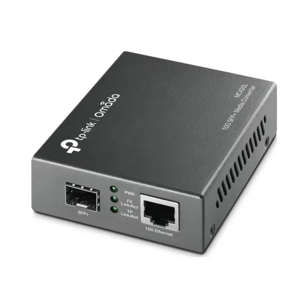 Tp-Link Omada MC420L Netzwerk Medienkonverter 10000 Mbit/s Multi-Modus, Einzelmodus Schwarz thumbnail