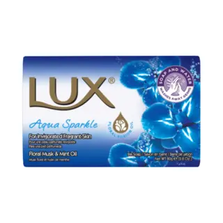 Lux 12 Stuks Geurende Zeep Met Muskusbloesem En Muntolie, Elk 80 G
