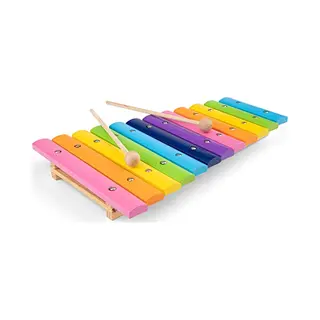 Woet New Classic Toys Toy Xylophone With Music Book - 12 Bars