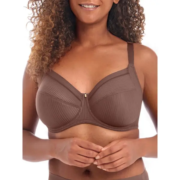 Fantasie Womens Fusion Side Support Bra - Brown Nylon - Size 36D thumbnail