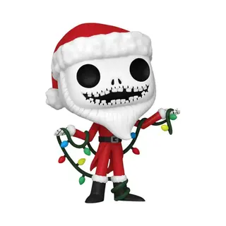 Funko Pop! Disney, The Night Before Christmas 30th - Santa Jack Skellington - The Nightmare Before Christmas - Vinyl-Sammelfigur - Geschenkidee -