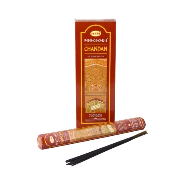 Yogi & Yogini naturals Hem Wierook - Precious Chandan (Hem) - 1 Los Pakje à 20 Stokjes thumbnail