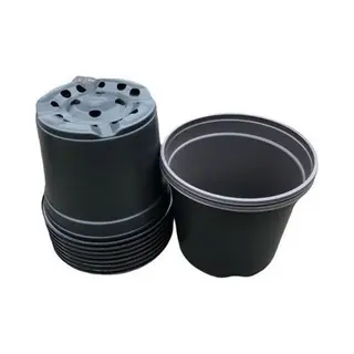 Megatuinshop.nl Kweekpot Zwart – Ø19cm, Hoogte 15cm, 3 Liter (10 Stuks)