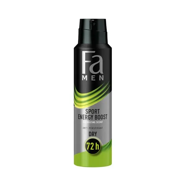 Fa, Deodorants, Men Sport Energy Boost Antitranspirant In Spray Voor Mannen Energiek (Spuit, 150 ml) thumbnail