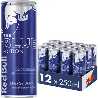 Red Bull | Blue Edition (Bosbes) - 12 X 250 Ml.