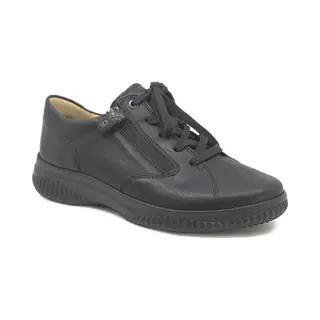 Hartjes, 162.1801, 162.1801/10 01.00, Zwarte Veterschoenen Wijdte G
