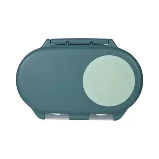 B.box Mini Brotdose Für Kinder Mit Fächern | Bento Box, 2 Auslaufsichere Fächer | Lunchbox Für Gerichte & Snacks | Platz Für Ganzes Obst |