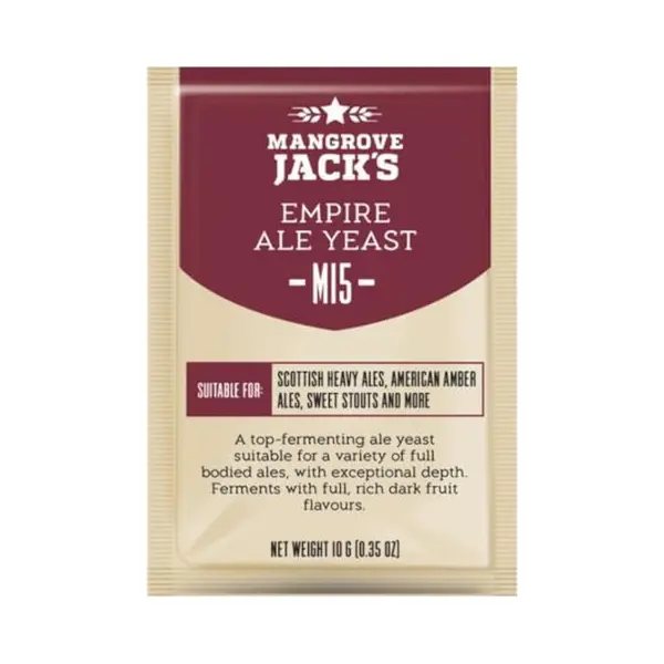 Mangrove Jack's Mangrove Jack 's Craft Serie Hefe M15 Empire Ale (10g) thumbnail
