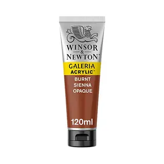 Winsor & Newton 120ml Galeria Acrylic Paint - Burnt Sienna Opaque