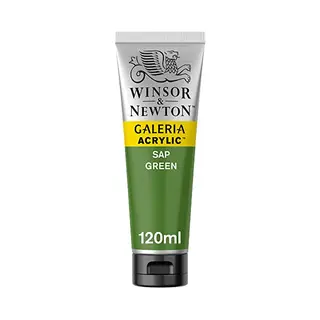 Winsor & Newton Galeria acrielverf 120 ml Groen Koker