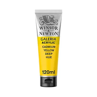 Winsor & Newton Galeria acrylic paint 120 ml Yellow Tube
