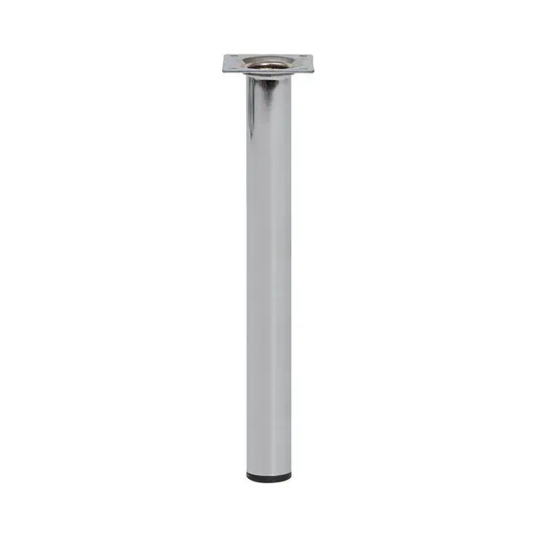 Furniture Legs Europe Fle - Stalen Meubelpoot Chroom Rond ø 3 Cm En Hoogte 40 Cm thumbnail