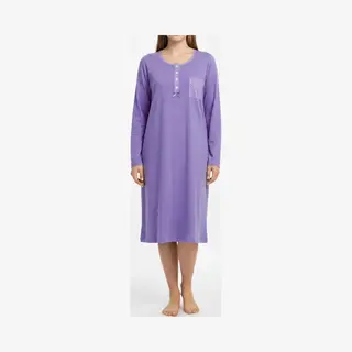 Fine Woman® 6573 Nachthemd 100CM M Paars