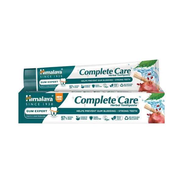 Himalaya Herbals Complete Care Tandpasta - 6 X 75 Ml - Herbal Toothpaste - Vegan - Tandpasta Voordeelverpakking thumbnail