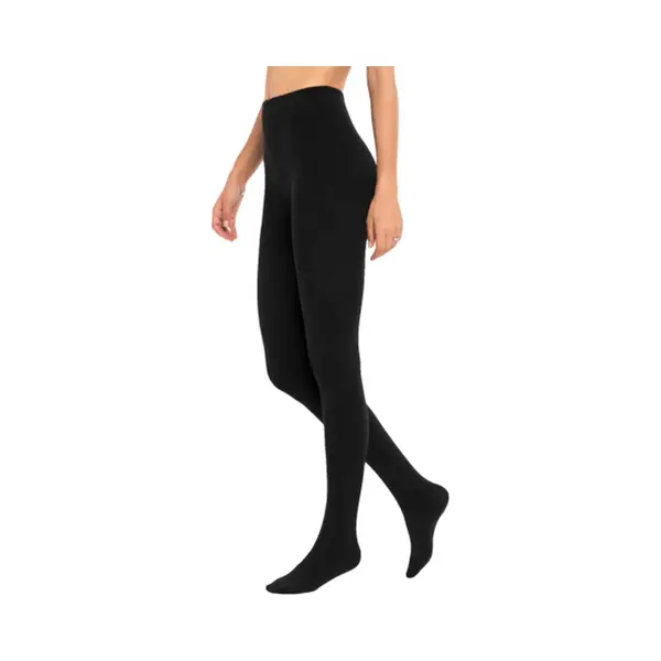 Dames Thermo Panty / Maillot - Zwart - L/Xl (802) thumbnail
