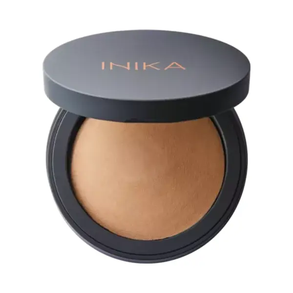 Inika Organic Buildable Baked Mineral Foundation Compact Powder - Lightweight, Breathable Natural Base With Hydrating Squalane And Magnolia Bark thumbnail