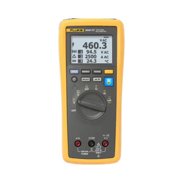 Fluke 3000 Fc multimeter Digital multimeter Cat Iii 1000V, Cat Iv 600V thumbnail