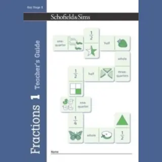 Schofield & Sims Ltd Fractions, Decimals And Percentages Book 1 Teacher's Guide (Year 1, Ages 5-6)