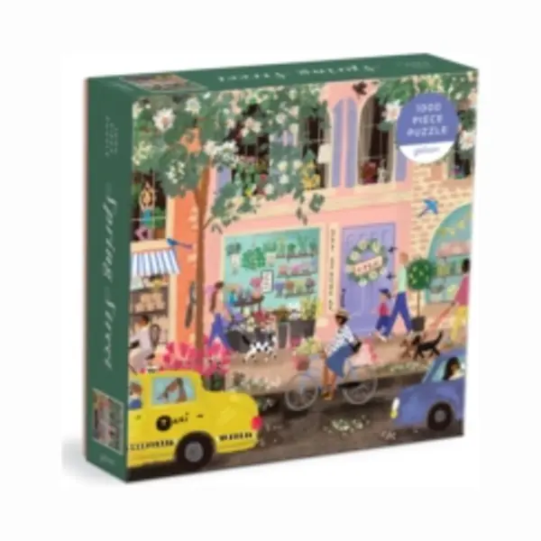 Abrams & Chronicle Books Spring Street 1000 Piece Puzzle In A Square Box thumbnail