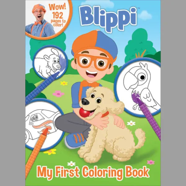 Isbn Blippi: My First Coloring Book boek Dieren Engels Paperback 192 pagina's thumbnail
