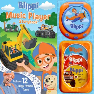 Isbn Blippi: Music Player Storybook boek Literaire fictie Engels Paperback 28 pagina's