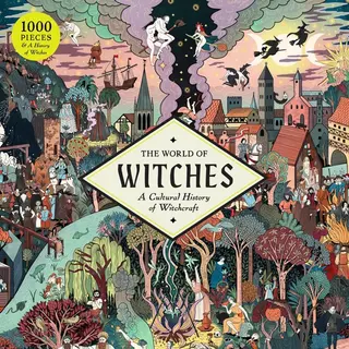 Laurence King The World Of Witches, A Cultural History Of Witchcraft In A 1000-piece Jigsaw Puzzle