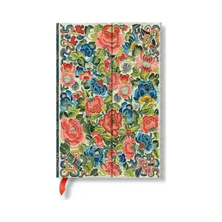Peking Opera Embroidery- Pear Garden (Peking Opera Embroidery) Mini Lined Hardcover Journal
