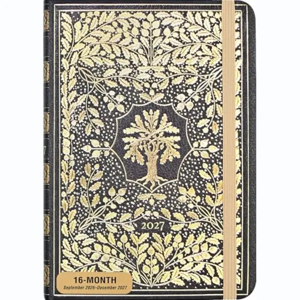 Peter Pauper Gilded Tree Of Life Compact Diary 16-mnds 2027 thumbnail