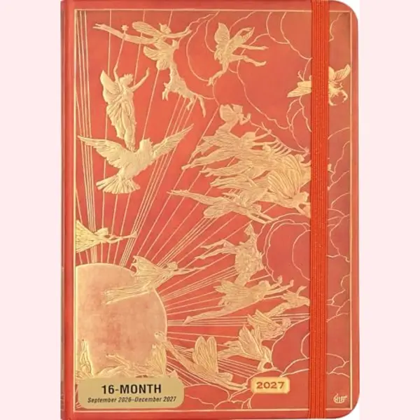 Peter Pauper Orange Fairy Compact Diary 16-mnds 2027 thumbnail
