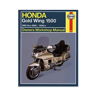 Honda Gl1500 Gold Wing Owners Workshop Manual