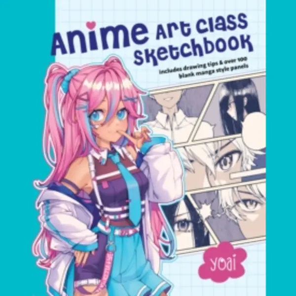 Quarto Publishing Group Usa Inc Anime Art Class Sketchbook , Includes Drawing Tips And Over 100 Blank Manga Style Panels thumbnail