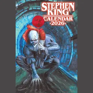 2026 Stephen King Calendar Meet Pennywise