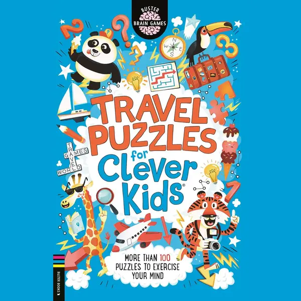 Michael O'Mara Books Ltd Travel Puzzles For Clever Kids thumbnail