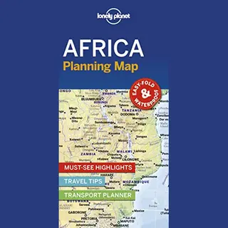 Lonely Planet Publications Africa Planning Map (Lonely Planet Planning Maps)