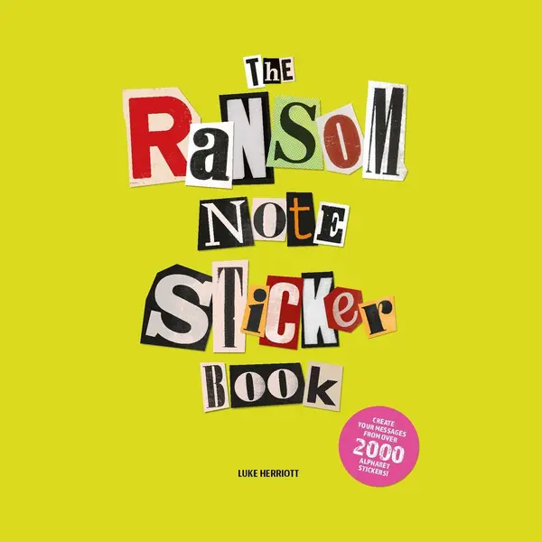 Luke Herriott The Ransom Note Sticker Book thumbnail