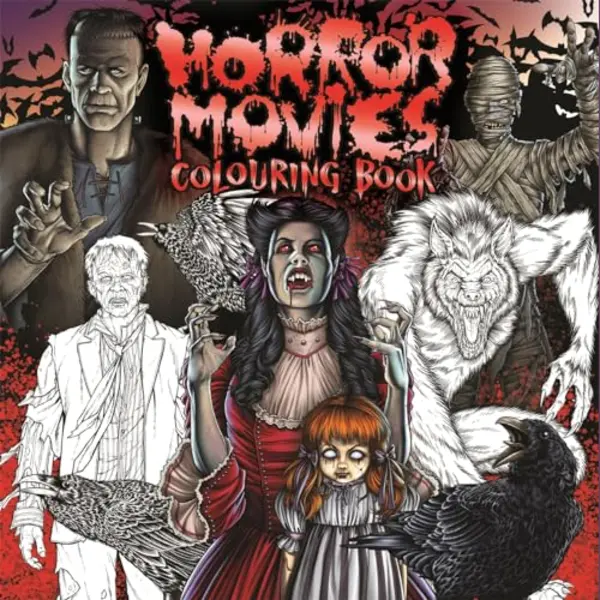 Bonnier Books Ltd Horror Movies Colouring Book thumbnail