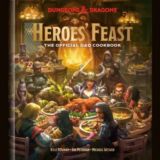 Random House Usa Inc Heroes' Feast (Dungeons And Dragons) , The Official D And D Cookbook