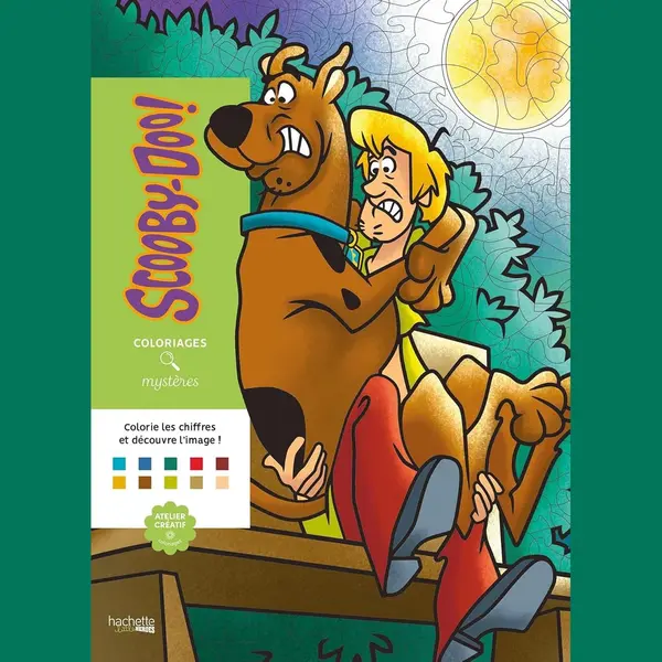 Hachette Heroes Coloriages Mystères Scooby Doo - Kleuren Op Nummer Book thumbnail