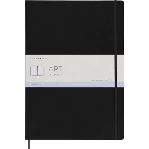 Moleskine 978-88-6293-196-0 Notizbuch A3 Schwarz thumbnail