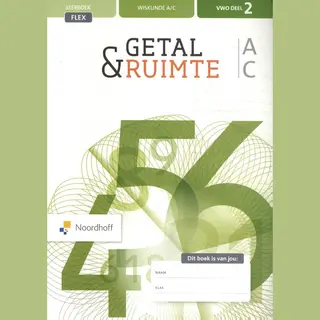 J.H. Dijkhuis Vwo Deel 2 / Getal & Ruimte / Leerboek Flex