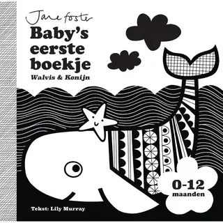 Baby Ziet ... 1 - Baby's Eerste Boekje, Walvis & Konijn