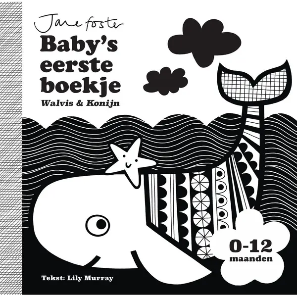 Baby Ziet ... 1 - Baby's Eerste Boekje, Walvis & Konijn thumbnail