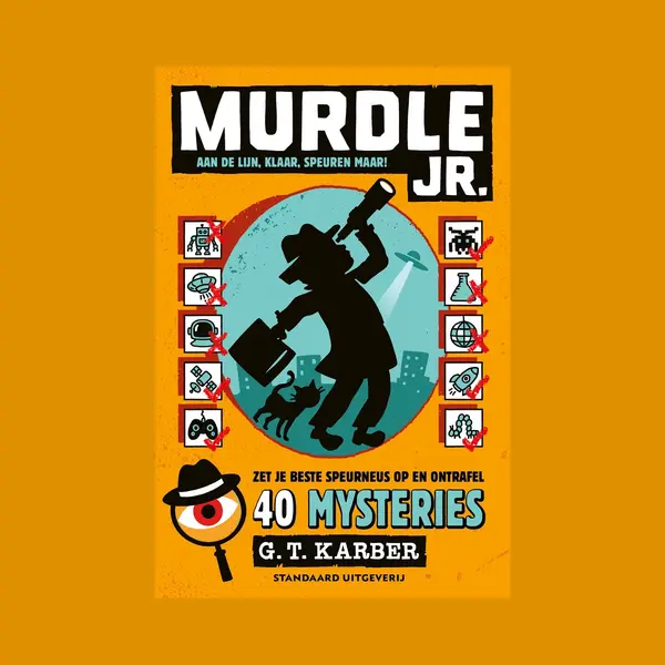 Murdle Jr 1 - Murdle Jr Puzzelboek 2, Aan De Lijn, Klaar, Speuren Maar! thumbnail