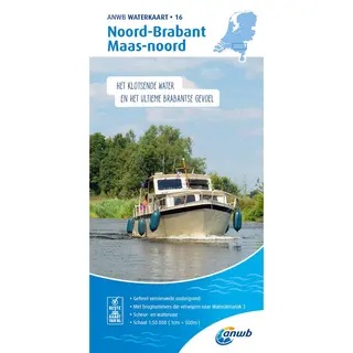 Anwb Waterkaart 16 - Noord-Brabant/ Maas-Noord